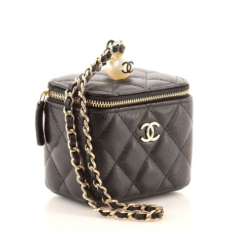 chanel vanity mini size|chanel vanity case original.